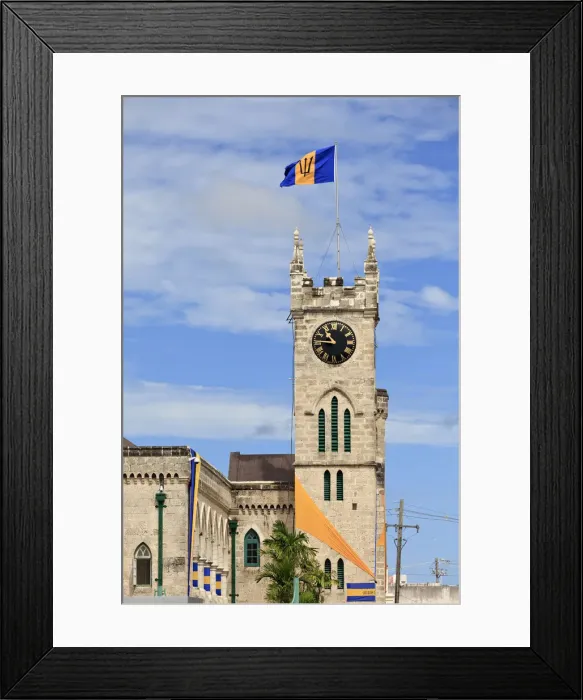 Framed Print : Caribbean, Barbados, Bridgetown, Houses of Parliament