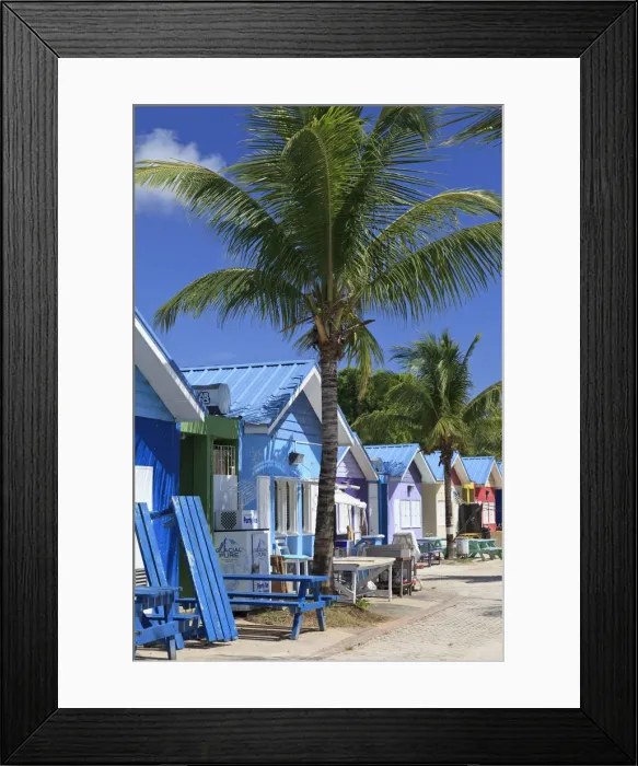 Framed Print : Caribbean, Barbados, Oistins, Miami Beach Framed Print : Caribbean, Barbados, Oistins, Miami Beach