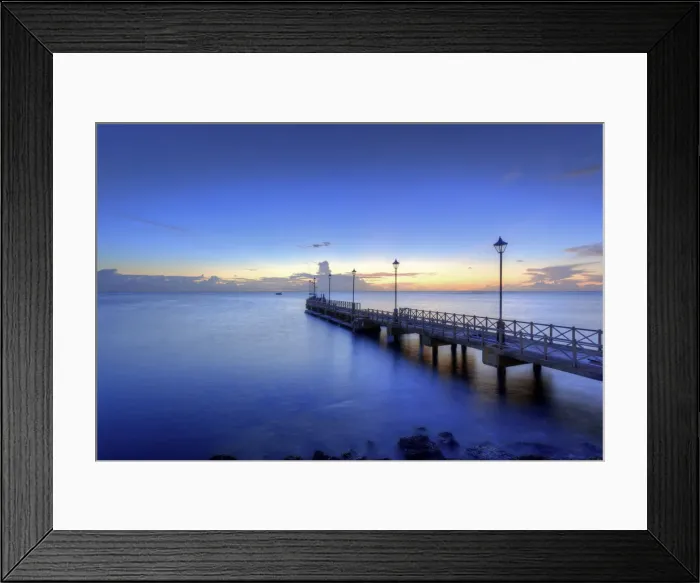 Framed Print : Caribbean, Barbados, Speighstown, Boat Jetty Framed Print : Caribbean, Barbados, Speighstown, Boat Jetty