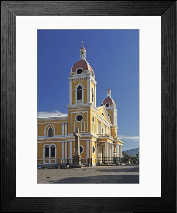 Framed Print : Colonial City of Granada, Nicaragua, Central America Framed Print : Colonial City of Granada, Nicaragua, Central America