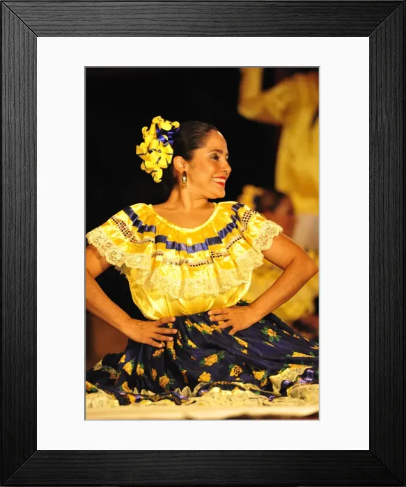 Framed Print : Dancers at the Centro Cultural Antiguo, Balet Folklorico, Masaya, Nicaragua Framed Print : Dancers at the Centro Cultural Antiguo, Balet Folklorico, Masaya, Nicaragua