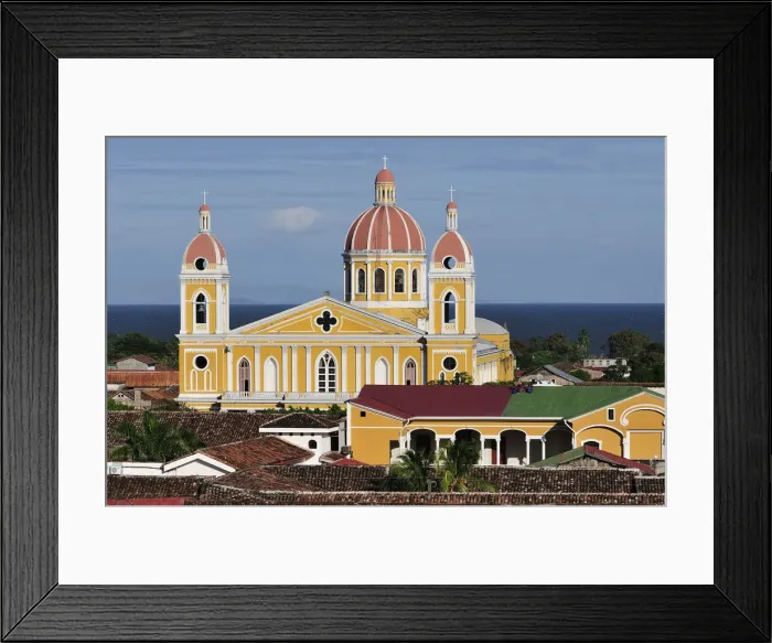Framed Print : Colonial City of Granada, Nicaragua, Central America Framed Print : Colonial City of Granada, Nicaragua, Central America
