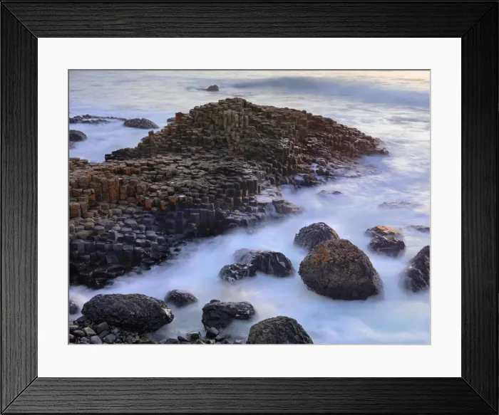 Framed Print : Northern Ireland, County antrim, Giants causeway