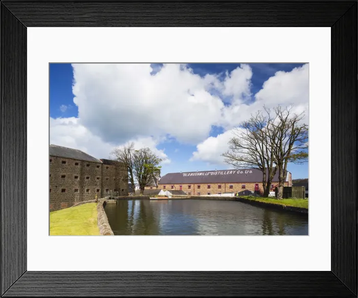 Framed Print : United Kingdom, Northern Ireland, County Antrim, Bushmills Framed Print : United Kingdom, Northern Ireland, County Antrim, Bushmills