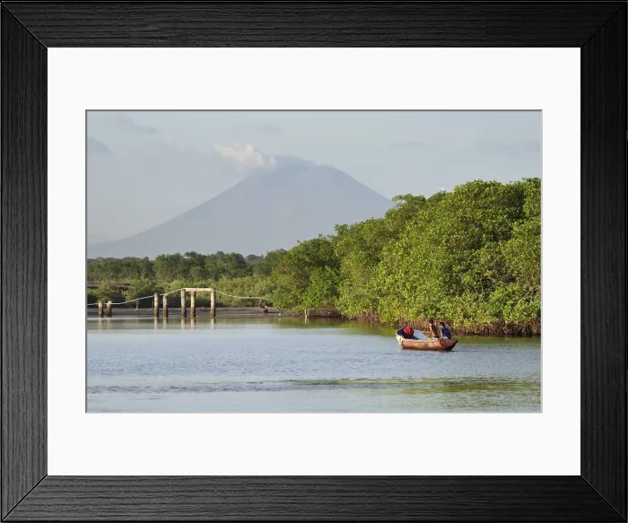 Framed Print : Area Protegia Estero Isla del Venado, Nicaragua, Central America Framed Print : Area Protegia Estero Isla del Venado, Nicaragua, Central America
