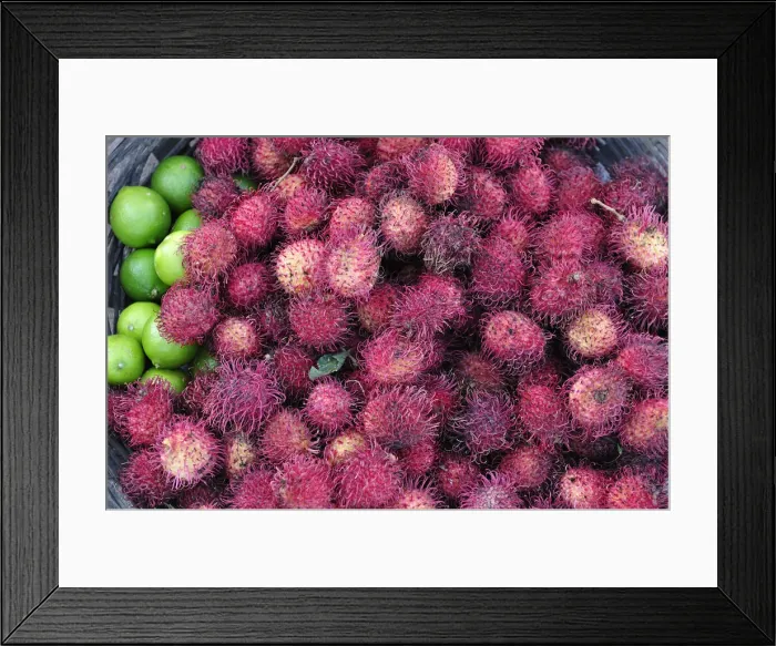 Framed Print : Exotic fruit at a market in Leon, Nicaragua, Central America