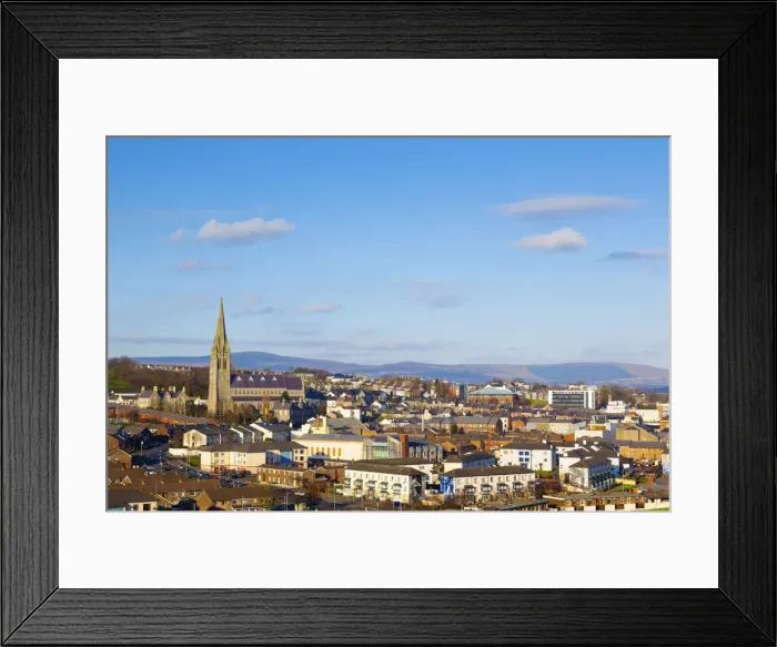 Framed Print : Northern Ireland, County Derry, Peace bridge Framed Print : Northern Ireland, County Derry, Peace bridge