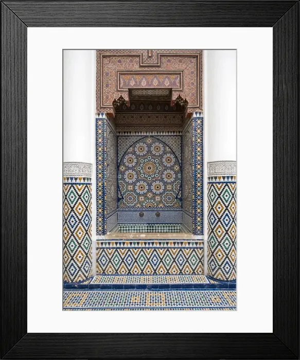 Framed Print : Morocco, Marrakech-Safi (Marrakesh-Tensift-El Haouz) region, Marrakesh