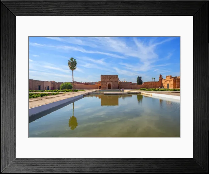 Framed Print : Palais El Badi, Marrakech, Morocco Framed Print : Palais El Badi, Marrakech, Morocco