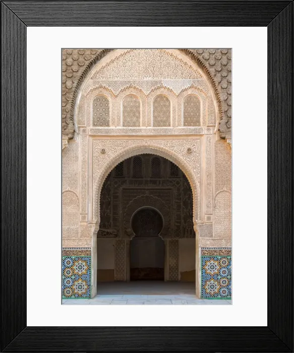 Framed Print : Morocco, Marrakech-Safi (Marrakesh-Tensift-El Haouz) region, Marrakesh