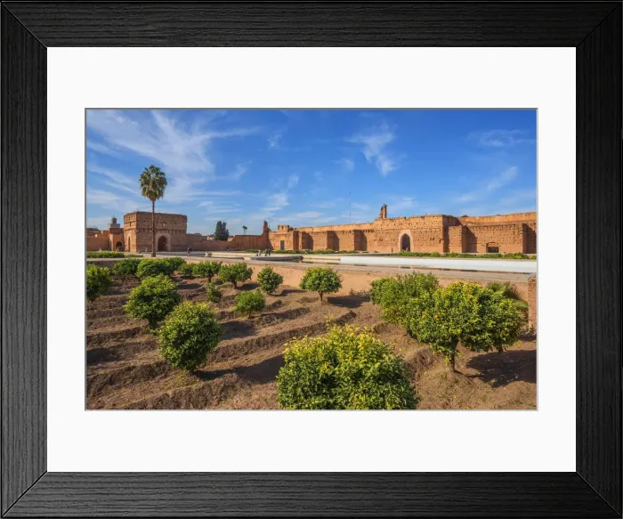 Framed Print : Palais El Badi, Marrakech, Morocco Framed Print : Palais El Badi, Marrakech, Morocco