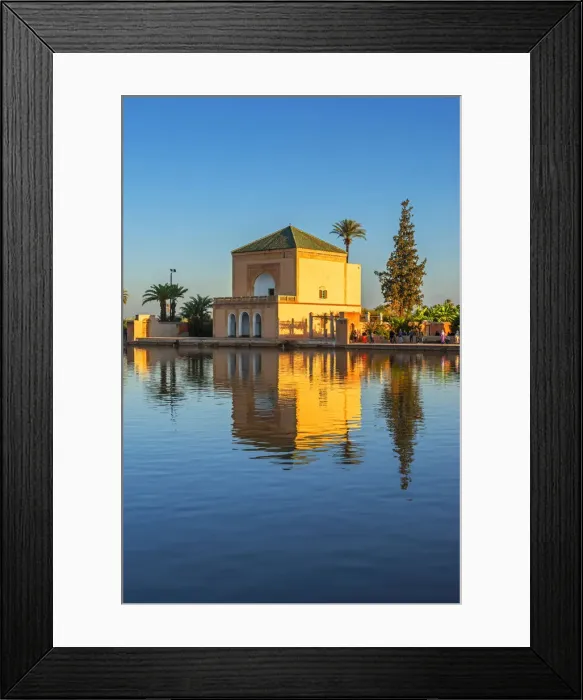 Framed Print : La Menara, UNESCO World Heritage Site, Marrakech, Morocco Framed Print : La Menara, UNESCO World Heritage Site, Marrakech, Morocco