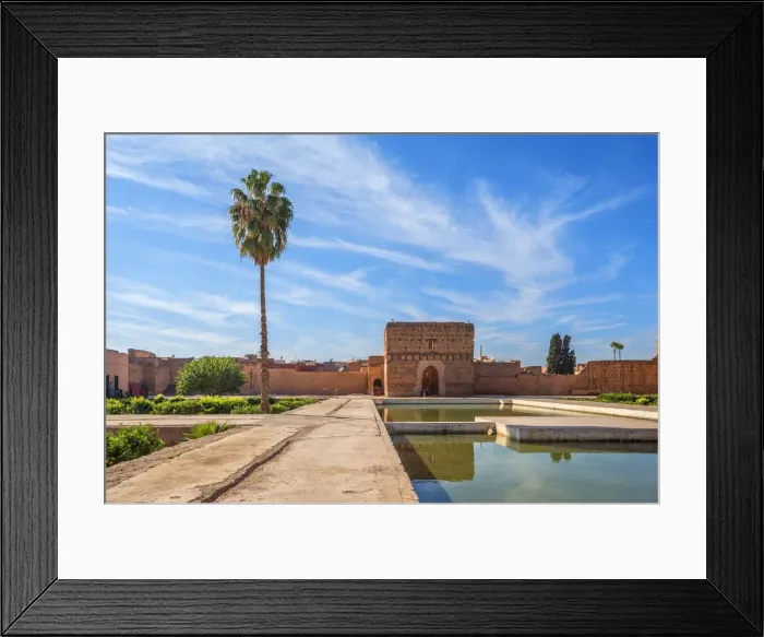 Framed Print : Palais El Badi, Marrakech, Morocco Framed Print : Palais El Badi, Marrakech, Morocco
