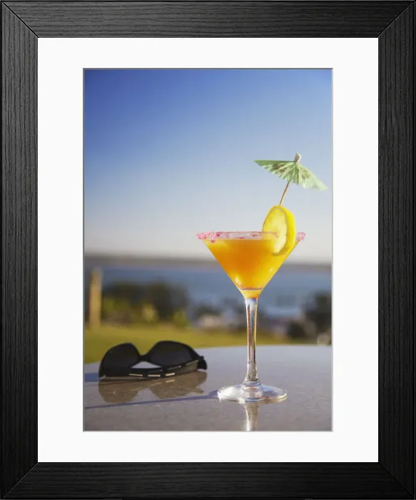 Framed Print : Tropical drink at Hotel Cardoso, Maputo, Mozambique Framed Print : Tropical drink at Hotel Cardoso, Maputo, Mozambique