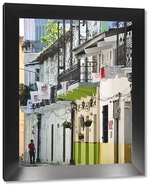Houses in Casco Antiguo, Old Town, Panama, Central America