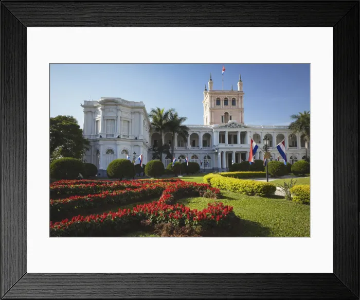 Framed Print : Palacio de Gobierno (Government Palace), Asuncion, Paraguay