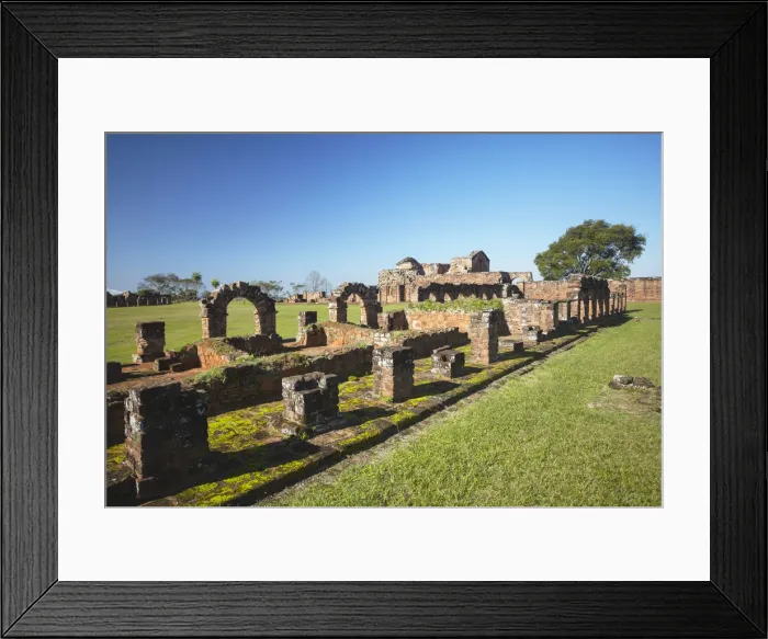 Framed Print : Ruins of Jesuit mission at Trinidad (UNESCO World Heritage Site), Itapua, Paraguay Framed Print : Ruins of Jesuit mission at Trinidad (UNESCO World Heritage Site), Itapua, Paraguay