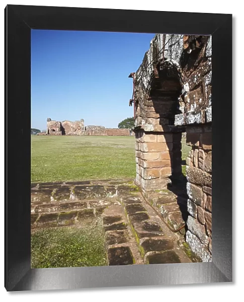 Ruins of Jesuit mission at Trinidad (UNESCO World Heritage Site), Itapau, Paraguay