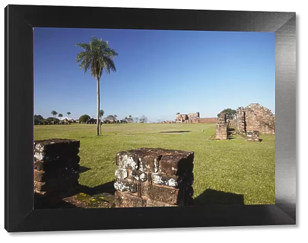 Ruins of Jesuit mission at Trinidad (UNESCO World Heritage Site), Itapau, Paraguay