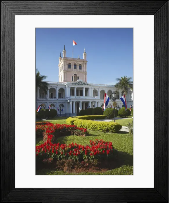 Framed Print : Palacio de Gobierno (Government Palace), Asuncion, Paraguay Framed Print : Palacio de Gobierno (Government Palace), Asuncion, Paraguay