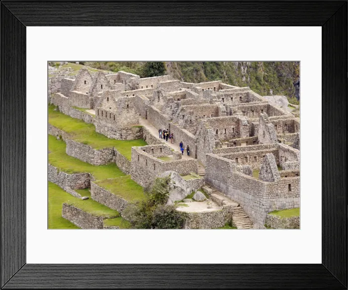 Framed Print : South America, Peru, Cusco, Machu Picchu