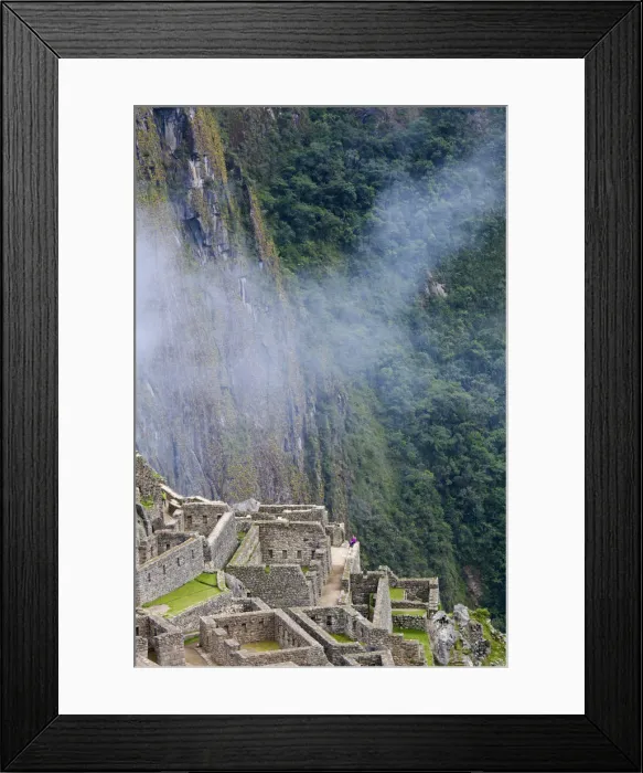 Framed Print : South America, Peru, Cusco, Machu Picchu