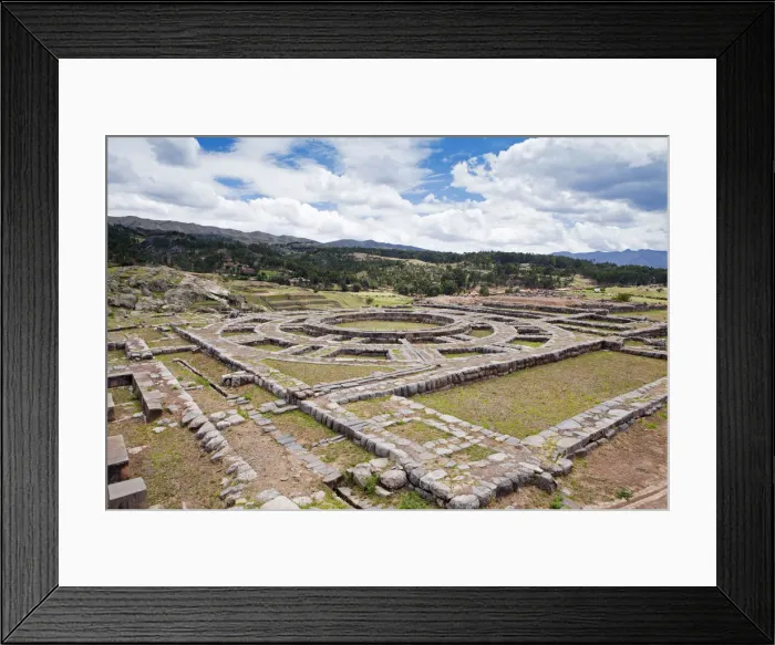Framed Print : South America, Peru, Cusco, Sacsayhuaman Framed Print : South America, Peru, Cusco, Sacsayhuaman
