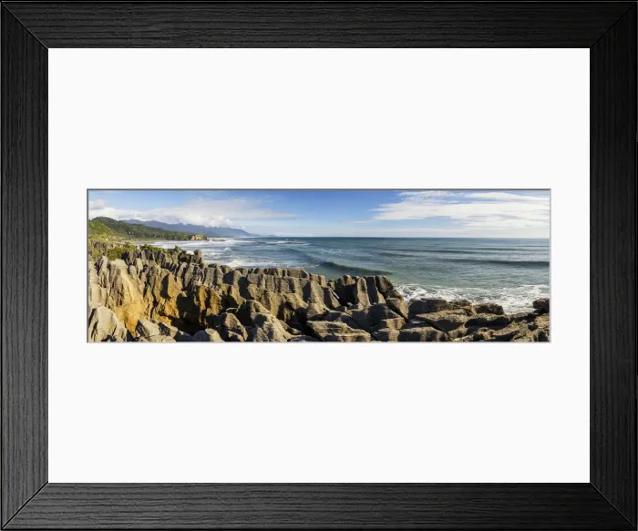 Framed Print : Punakaiki (Pancake Rocks), New Zealand Framed Print : Punakaiki (Pancake Rocks), New Zealand