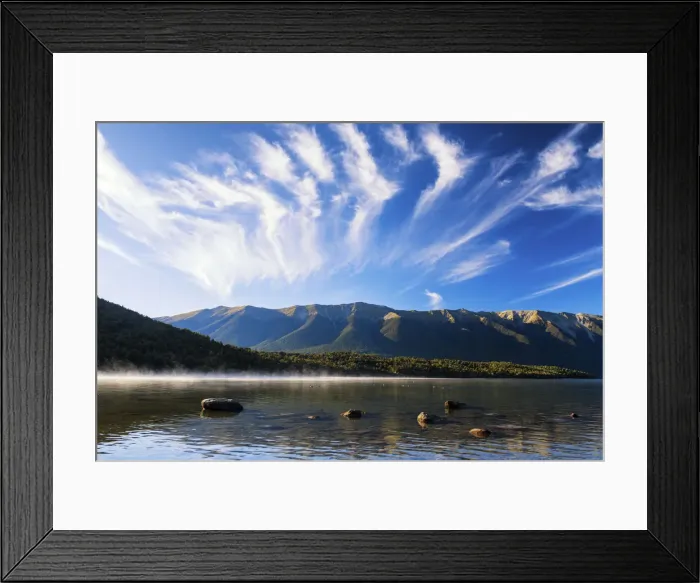 Framed Print : Cloudscape over Lake Rotoiti, New Zealand Framed Print : Cloudscape over Lake Rotoiti, New Zealand