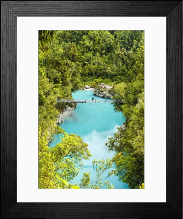 Framed Print : Hokitika Gorge, near Hokitika, New Zealand Framed Print : Hokitika Gorge, near Hokitika, New Zealand