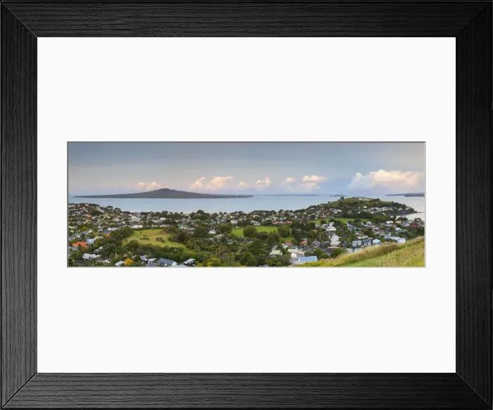 Framed Print : View of North Head and Rangitoto Island, Auckland, North Island, New Zealand Framed Print : View of North Head and Rangitoto Island, Auckland, North Island, New Zealand