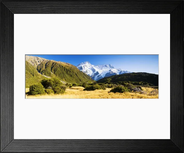 Framed Print : Mt. Cook, New Zealand Framed Print : Mt. Cook, New Zealand