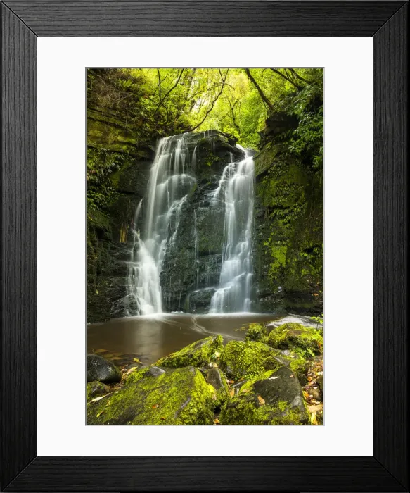Framed Print : Horseshoe Falls, The Catlins, New Zealand Framed Print : Horseshoe Falls, The Catlins, New Zealand