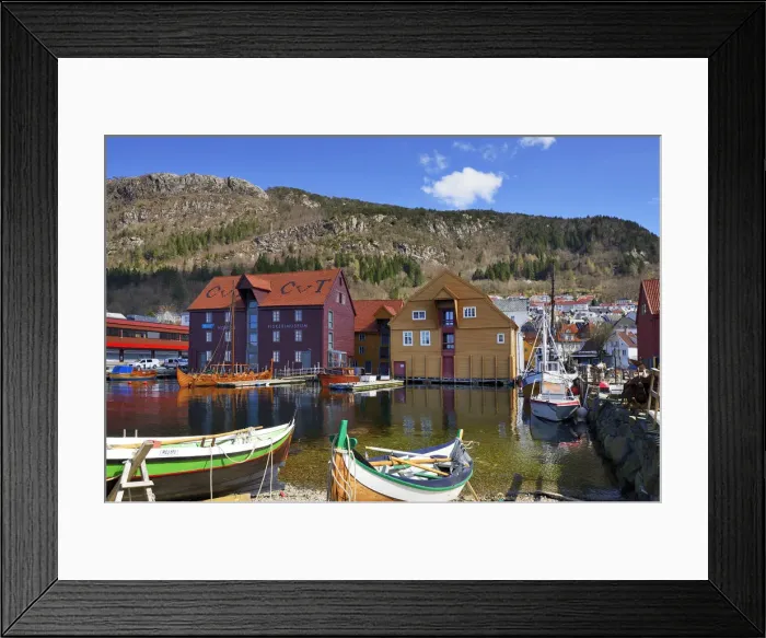 Framed Print : Norwegian Fisheries Museum at Sandviken. Bergen, Norway Framed Print : Norwegian Fisheries Museum at Sandviken. Bergen, Norway