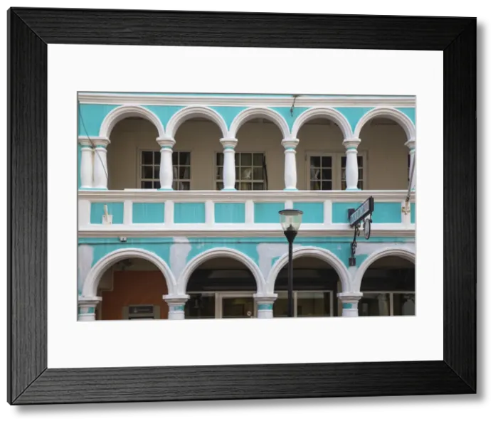 Framed Print : Curacao, Willemstad, Punda, Breedestrrat Punda, Banco Di Caribe - Caribe bank Framed Print : Curacao, Willemstad, Punda, Breedestrrat Punda, Banco Di Caribe - Caribe bank
