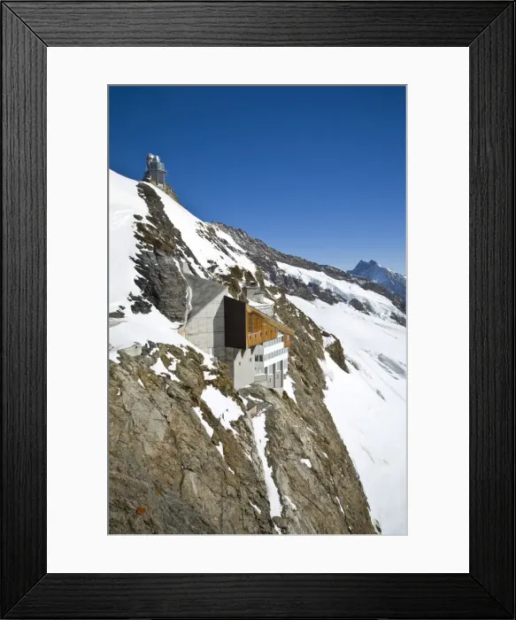 Framed Print : Sphinx Observatory & Aletsch Glacier, Jungfraujoch, Top of Europe, Grindelwald, Bernese Framed Print : Sphinx Observatory & Aletsch Glacier, Jungfraujoch, Top of Europe, Grindelwald, Bernese