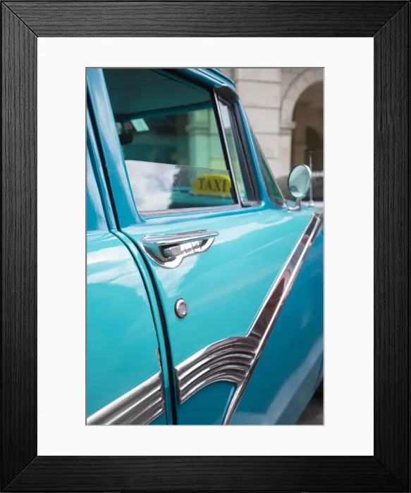 Framed Print : 1950s Ford Fairlane car, Havana, Cuba Framed Print : 1950s Ford Fairlane car, Havana, Cuba