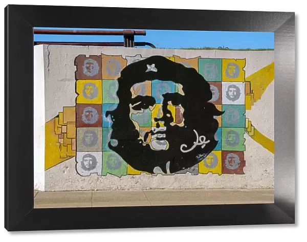 Cuba, Havana, Che Guevara Mural