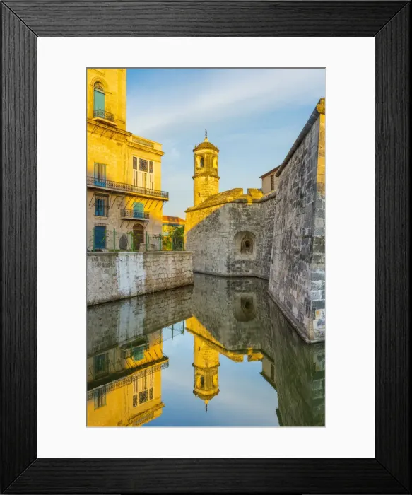 Framed Print : Cuba, Havana, La Habana Vieja, Castillo de la Real Fuerza Framed Print : Cuba, Havana, La Habana Vieja, Castillo de la Real Fuerza