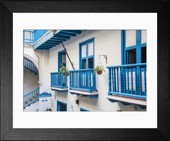 Framed Print : Cafe Bohemia, Plaza Vieja, Habana Vieja, Havana, Cuba