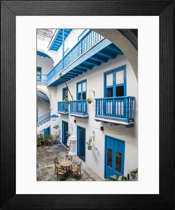 Framed Print : Cafe Bohemia, Plaza Vieja, Habana Vieja, Havana, Cuba