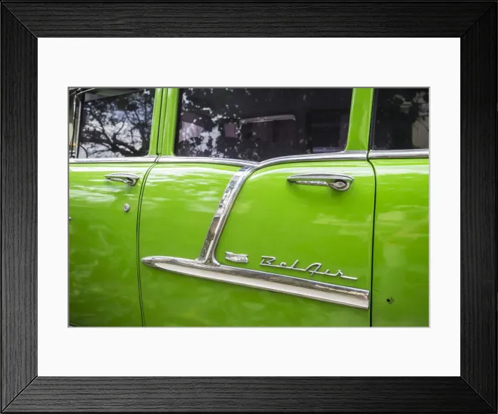 Framed Print : Chevrolet Belair car, Habana Vieja, Havana, Cuba Framed Print : Chevrolet Belair car, Habana Vieja, Havana, Cuba