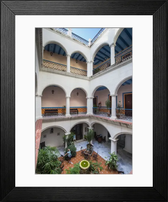 Framed Print : Hotel Santa Isabel, Plaza de Armas, Habana Vieja, Havana, Cuba Framed Print : Hotel Santa Isabel, Plaza de Armas, Habana Vieja, Havana, Cuba
