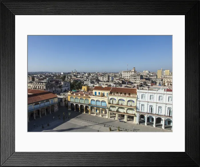 Framed Print : Plaza Vieja, Habana Vieja, Havana, Cuba Framed Print : Plaza Vieja, Habana Vieja, Havana, Cuba