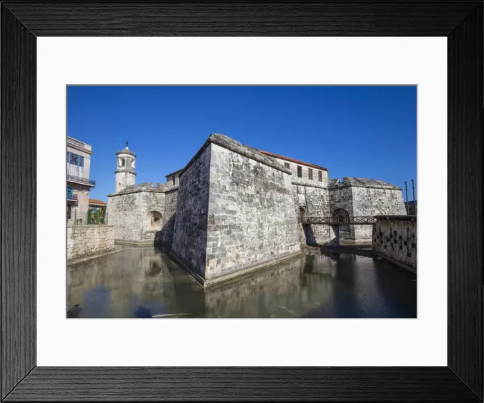Framed Print : Castillo de la Real Fuerza, Habana Vieja, Havana, Cuba Framed Print : Castillo de la Real Fuerza, Habana Vieja, Havana, Cuba