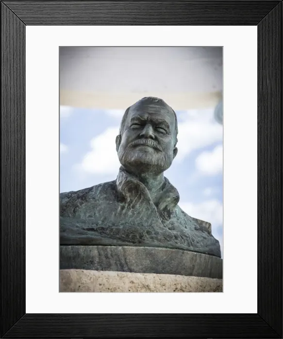 Framed Print : Hemingway Monument, Cojimer, Playa del Este, Havana, Cuba Framed Print : Hemingway Monument, Cojimer, Playa del Este, Havana, Cuba