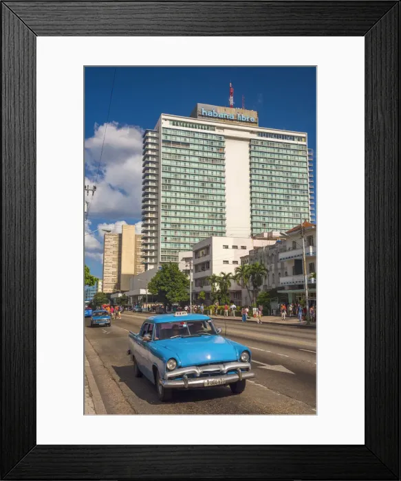 Framed Print : Cuba, Havana, Vedadao, Habana Libre Hotel, formerly Habana Hilton Framed Print : Cuba, Havana, Vedadao, Habana Libre Hotel, formerly Habana Hilton