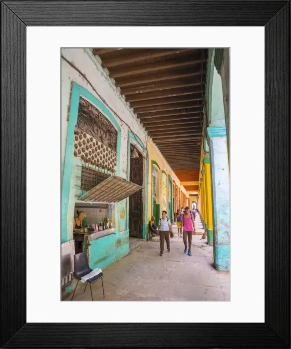 Framed Print : Cuba, Havana, La Habana Vieja, Agramonte Framed Print : Cuba, Havana, La Habana Vieja, Agramonte