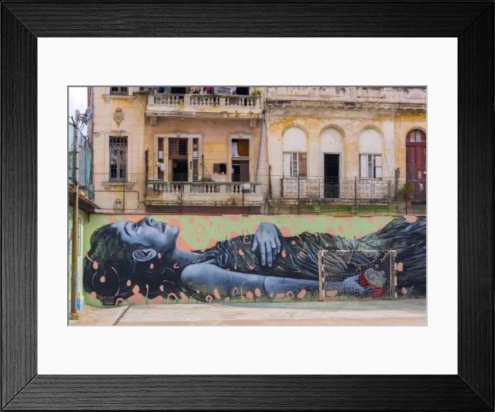 Framed Print : Cuba, La Habana Vieja (Old Havana), Grafitti in playground Framed Print : Cuba, La Habana Vieja (Old Havana), Grafitti in playground
