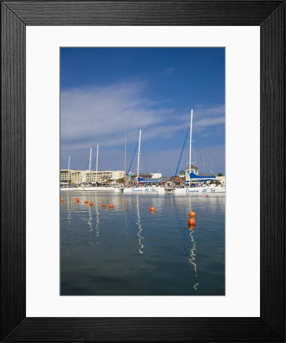 Framed Print : Cuba, Varadero, View of Marina and Melia Marina Varadero Hotel Framed Print : Cuba, Varadero, View of Marina and Melia Marina Varadero Hotel